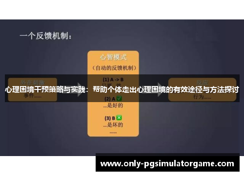 心理困境干预策略与实践：帮助个体走出心理困境的有效途径与方法探讨