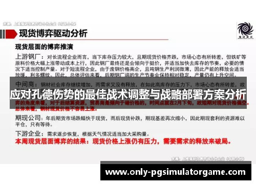 应对孔德伤势的最佳战术调整与战略部署方案分析