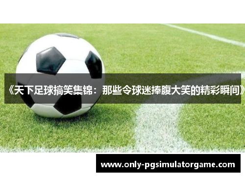 《天下足球搞笑集锦：那些令球迷捧腹大笑的精彩瞬间》