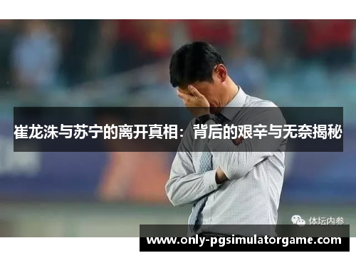 崔龙洙与苏宁的离开真相：背后的艰辛与无奈揭秘